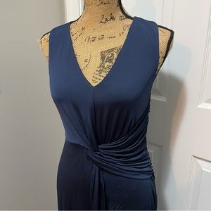 Catherine Malandrino Navy Sleeveless Dress